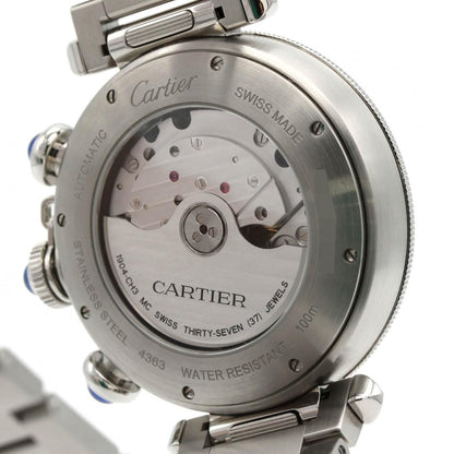 Cartier Pasha de Cartier Chronograph SS Automatic Watch — view 5