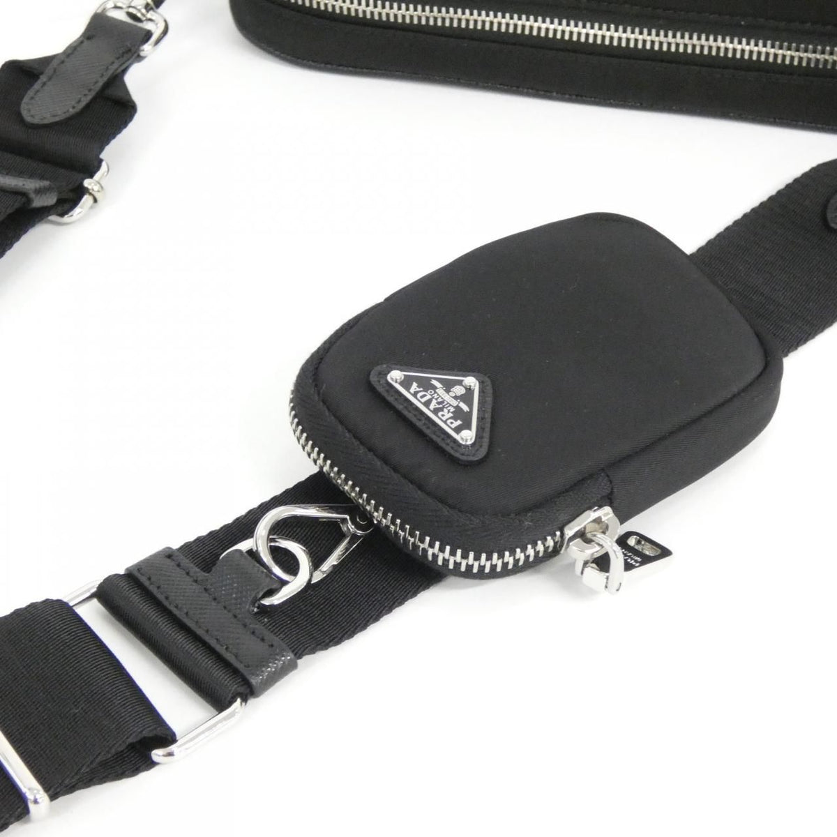 Prada Shoulder Bag Silver — view 5