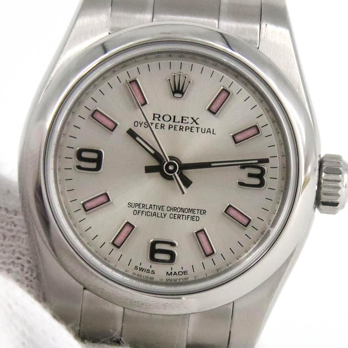 Rolex Oyster Perpetual SS Automatic Watch — view 8