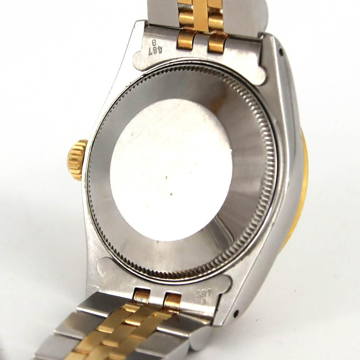 Rolex Datejust Stainless Steel Yellow Gold Automatic Watch — view 5