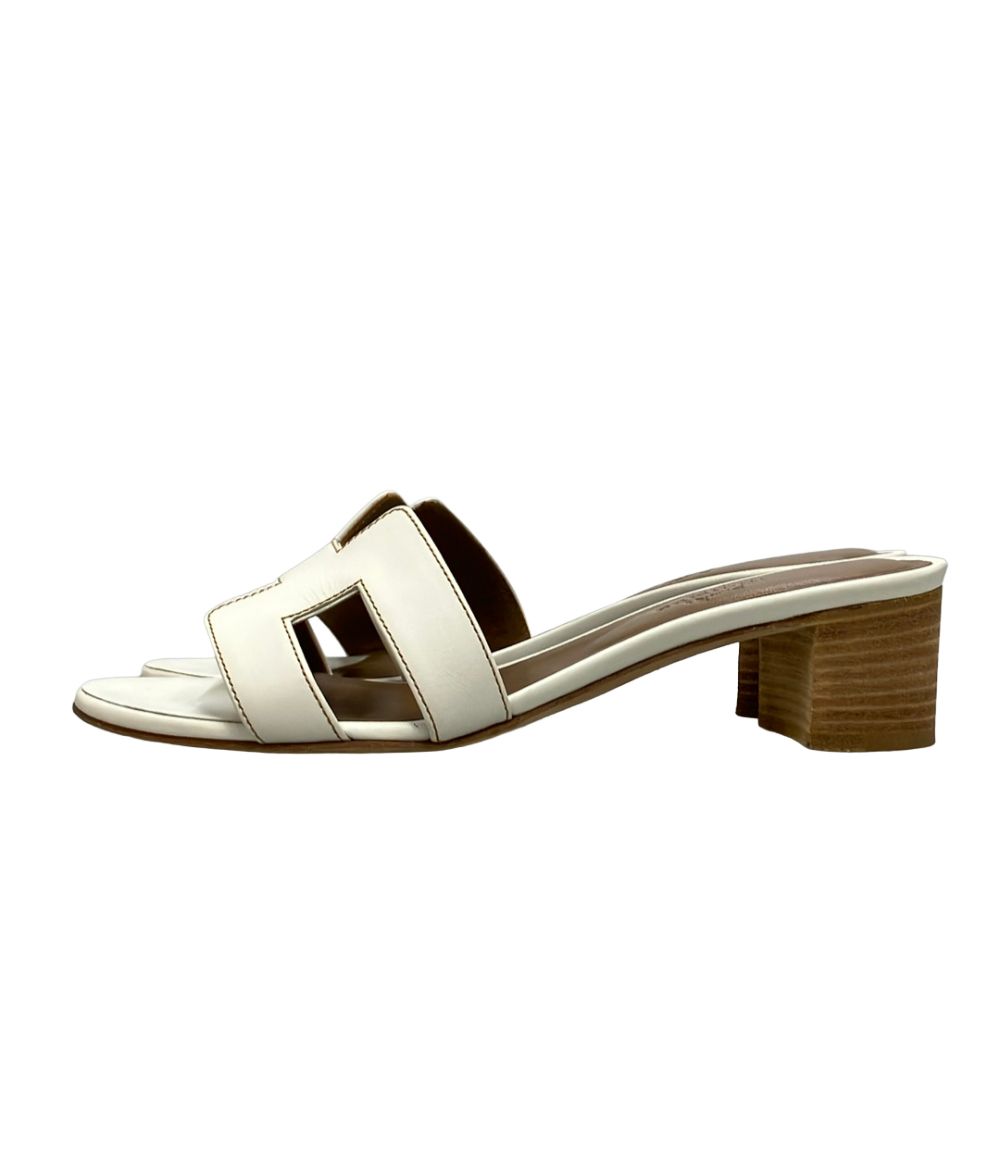 Hermes Mules White — view 2