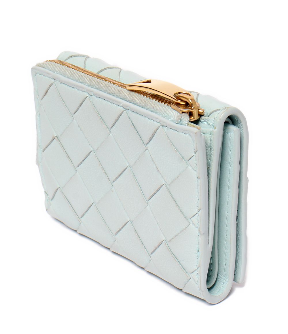 Bottega Veneta Trifold Wallet Intrecciato — view 2