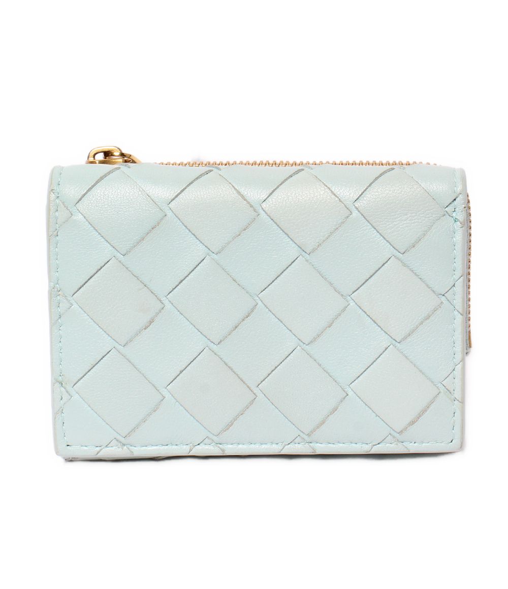Bottega Veneta Trifold Wallet Intrecciato
