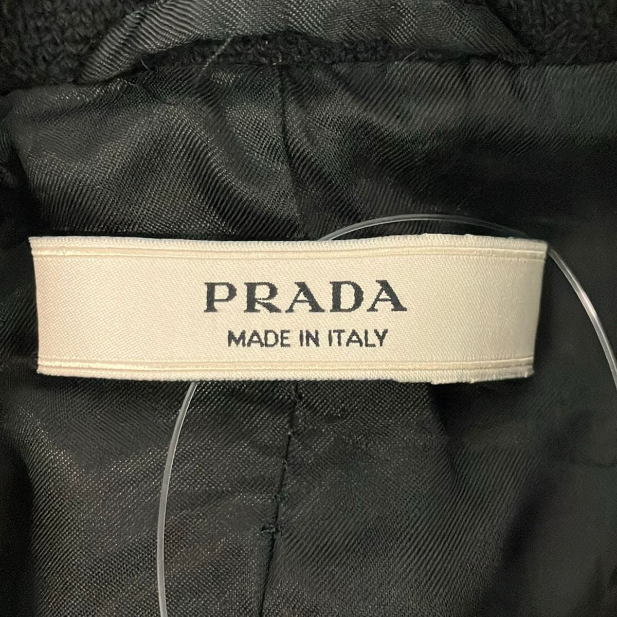 Prada Coat Black Long Sleeve Winter Autumn — view 3