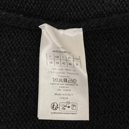 Dior Sleeveless Sweater I Black Wool 42 — view 4