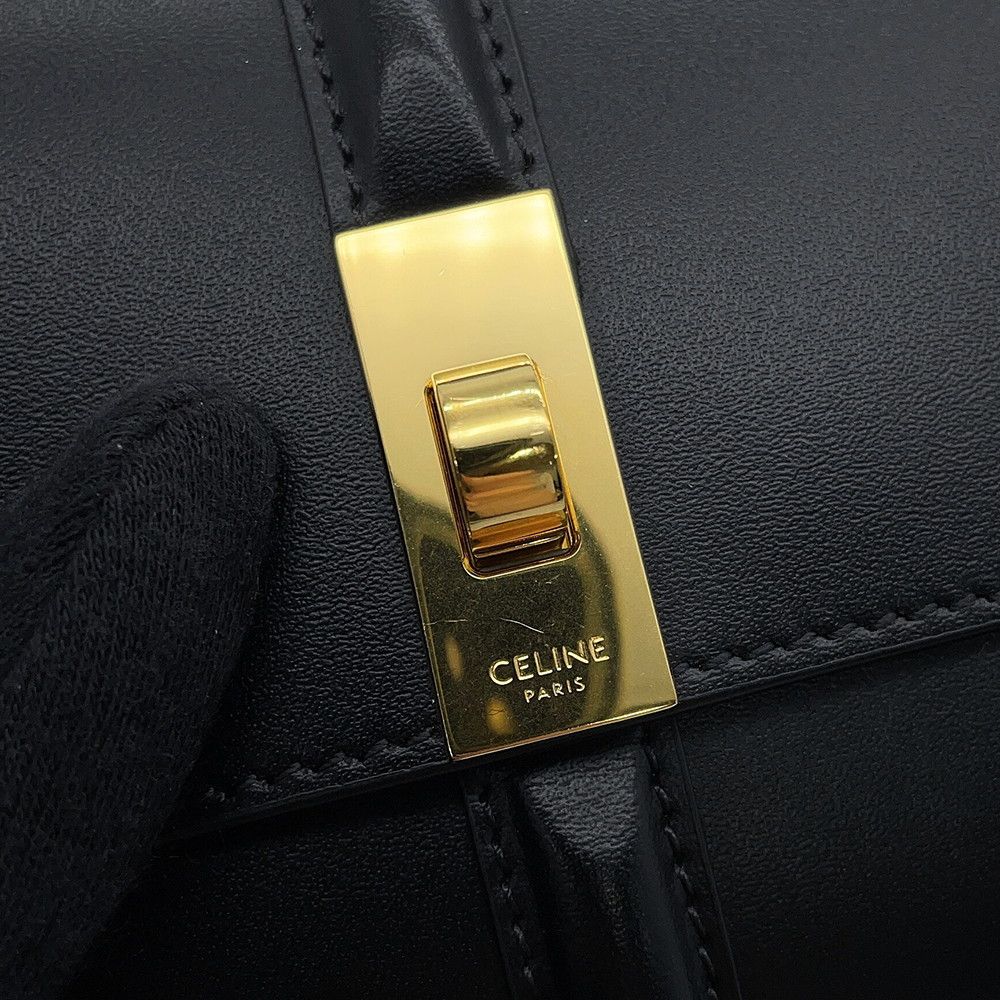 Celine Trifold Wallet 16 Small Black — view 7