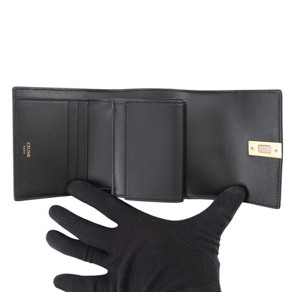 Celine Trifold Wallet 16 Small Black — view 4