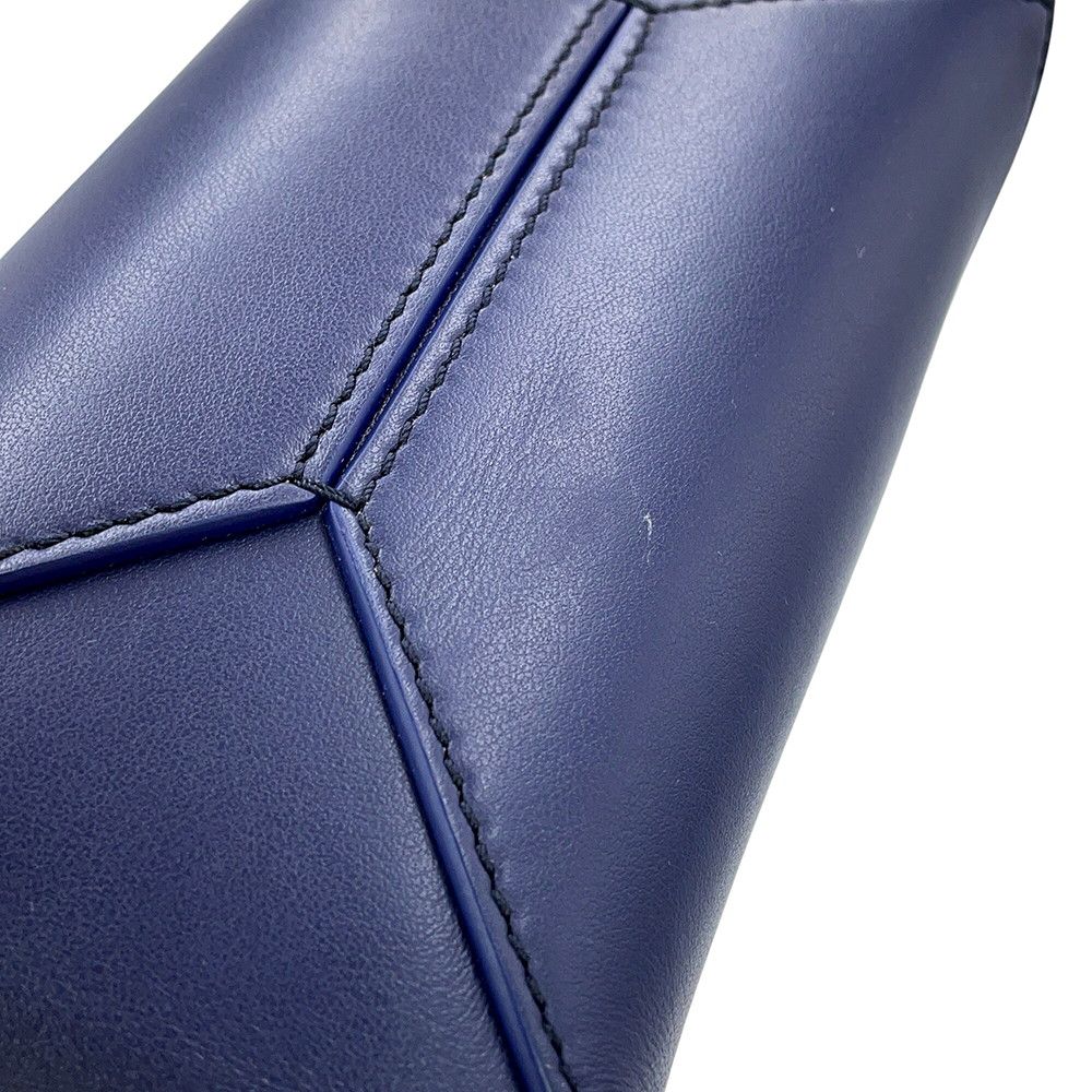 Loewe Tote Puzzle Fold Mini Shiny Calfskin 2-Way — view 7