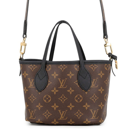 Louis Vuitton Tote Monogram Neverfull Inside Out BB 2-Way Shoulder Black — view 6