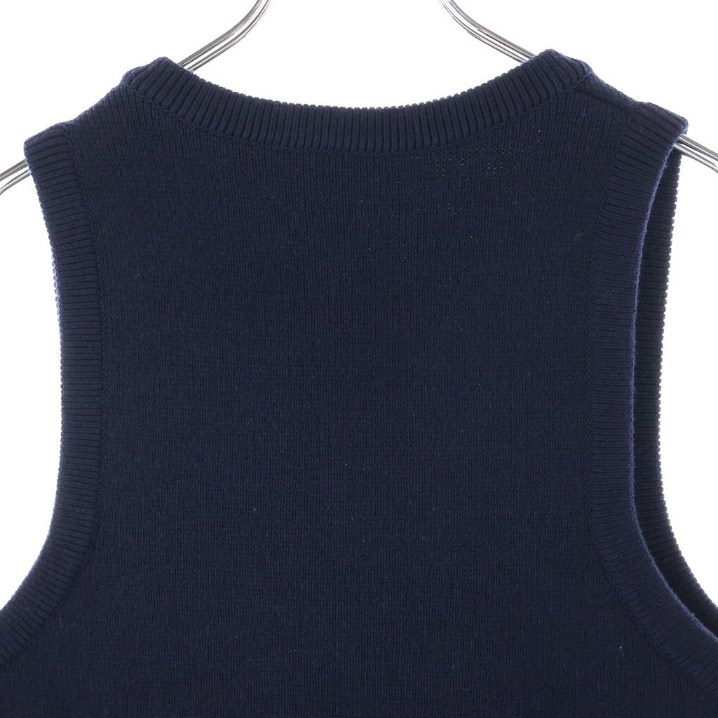 Celine Tunic Mini Dress in Interlock Wool Navy — view 4