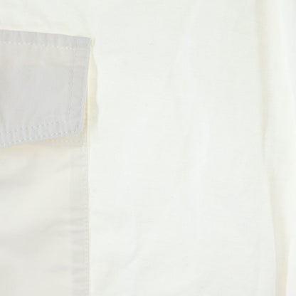 Celine Cotton Linen Cargo Pants White — view 6