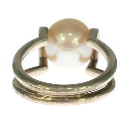 Tiffany & Co HardWear Fresh Water Pearl Ring Silver — view 2