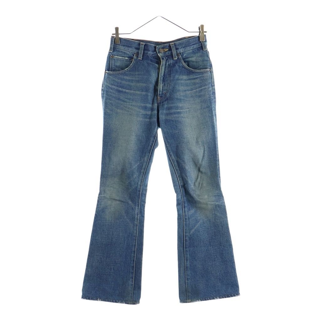 Celine Dylan Flare Denim Pants Indigo Blue Jeans