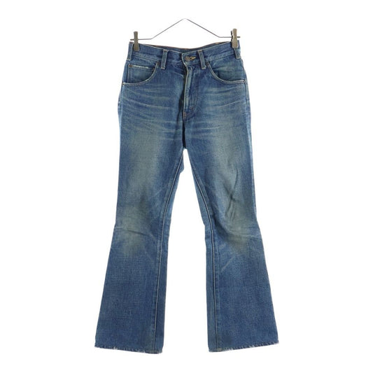 Celine Dylan Flare Denim Pants Indigo Blue Jeans