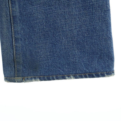 Celine Dylan Flare Denim Pants Indigo Blue Jeans — view 6