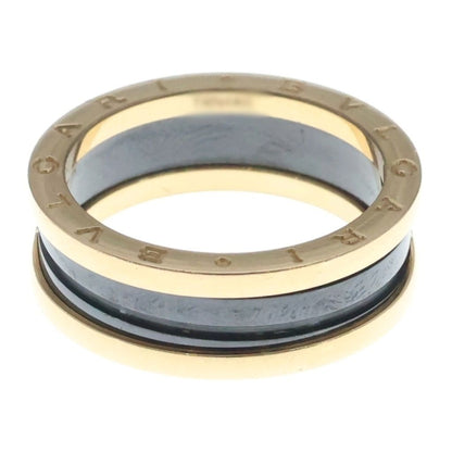 Bvlgari B.Zero1 Ring Pink Gold Black CE