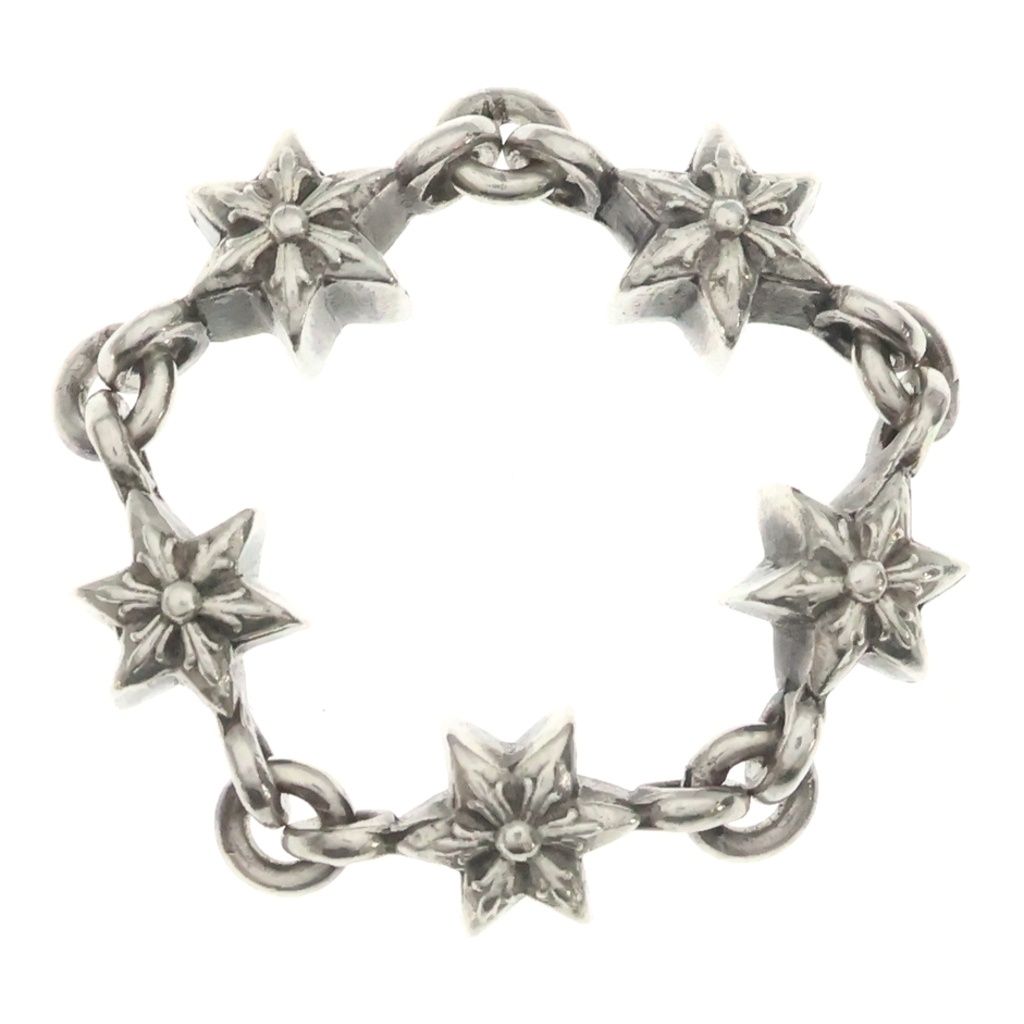 Chrome Hearts Chain Tny Star Thai Nice Ring Silver — view 6