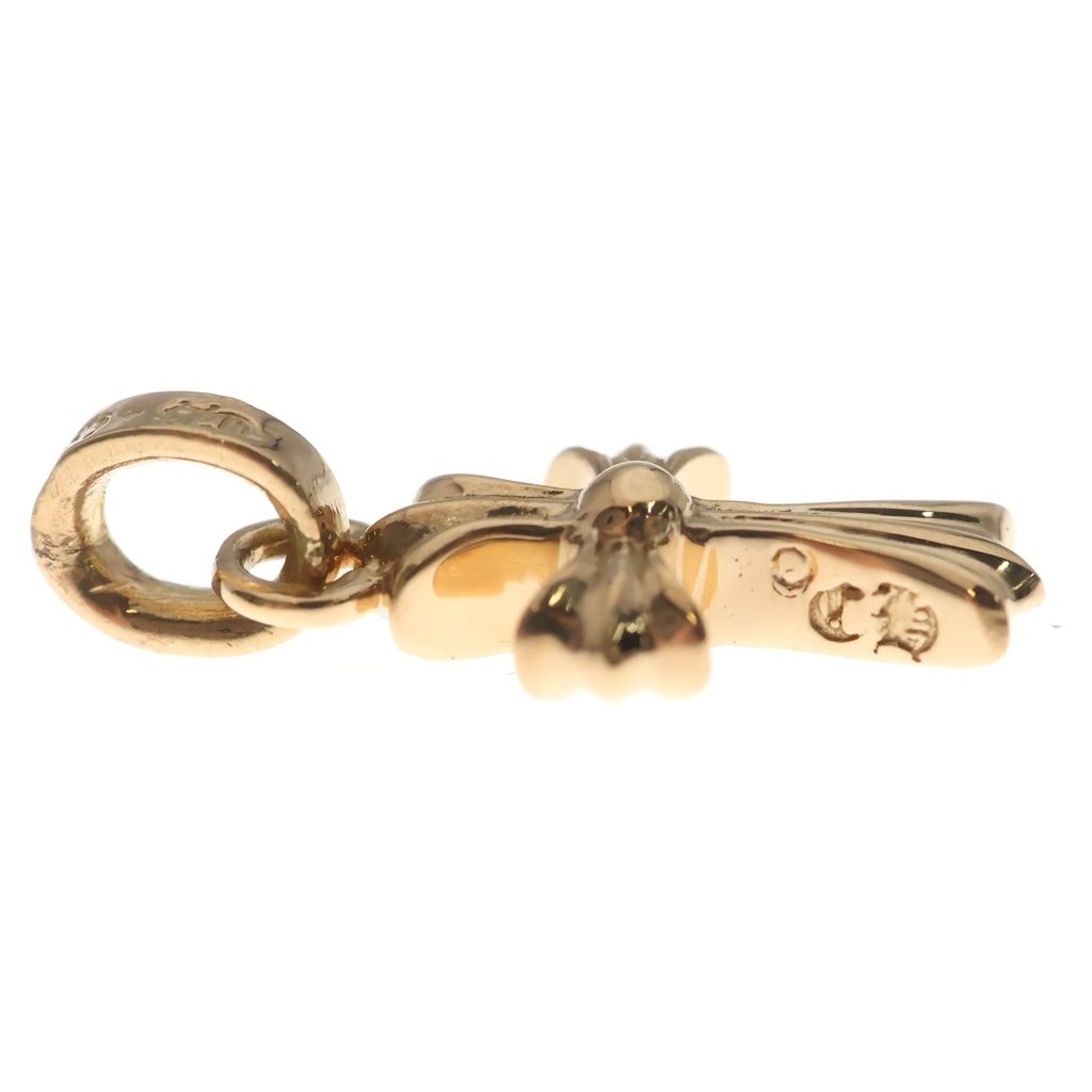 Chrome Hearts 22k Cross Baby Fat P Sap B Babyfat Pave Blue Sapphire Charm Gold — view 4