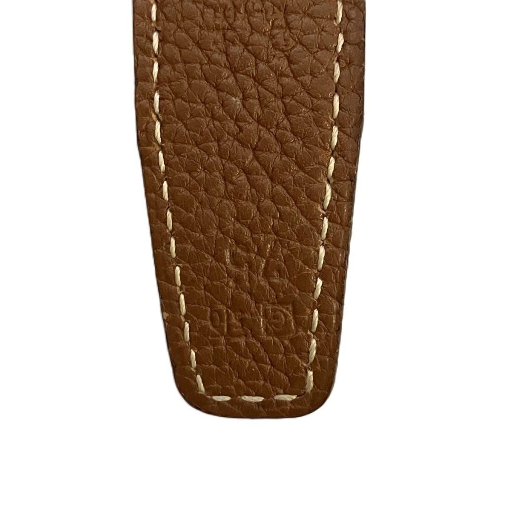 Hermes H Constance Belt Leather 75 Brown — view 4