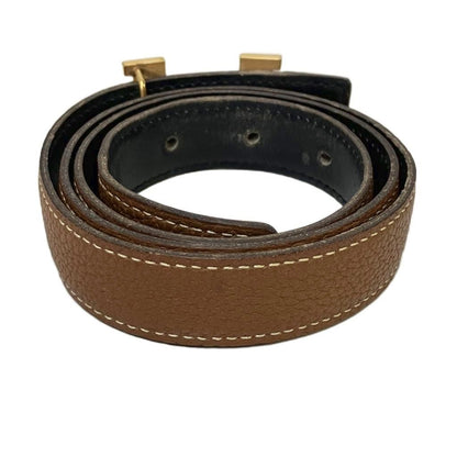 Hermes H Constance Belt Leather 75 Brown — view 3