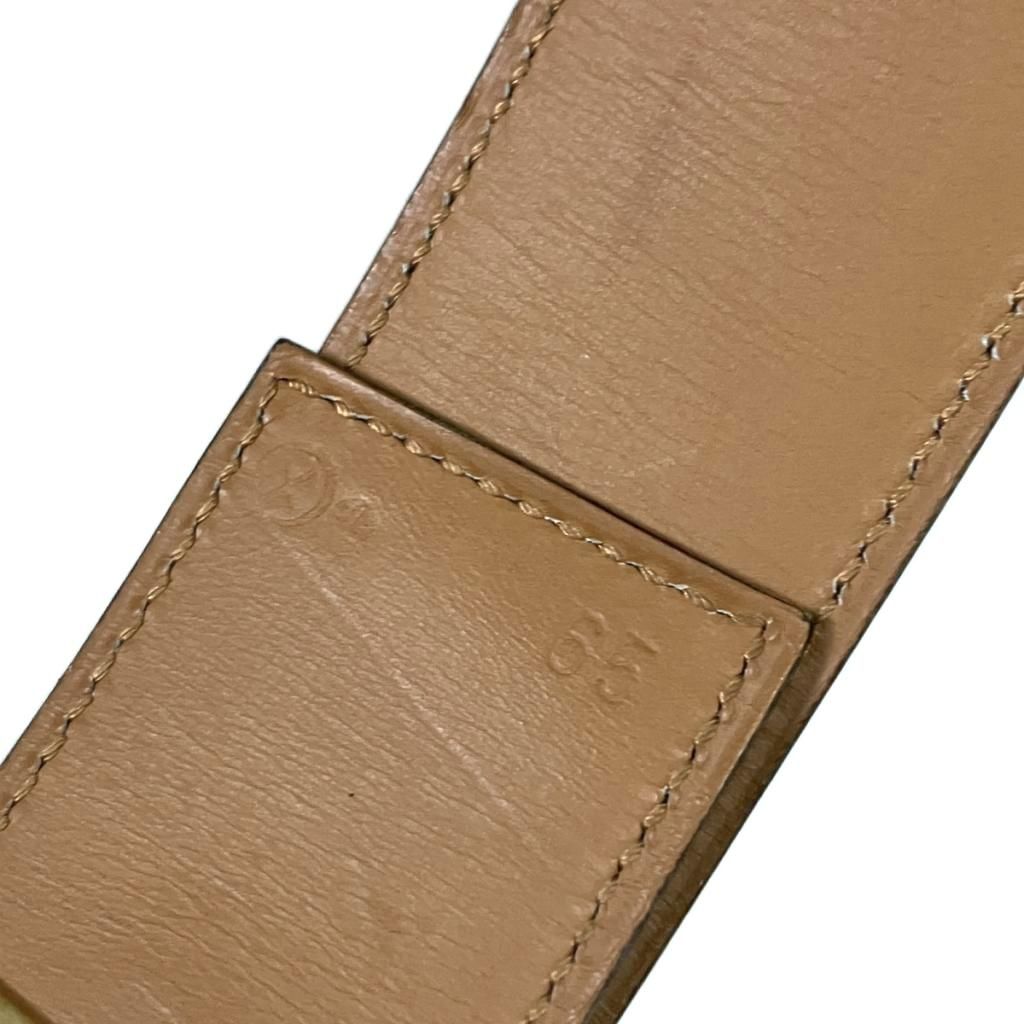 Hermes Archive Vintage Collier de Chien Belt Leather 65 Black — view 8