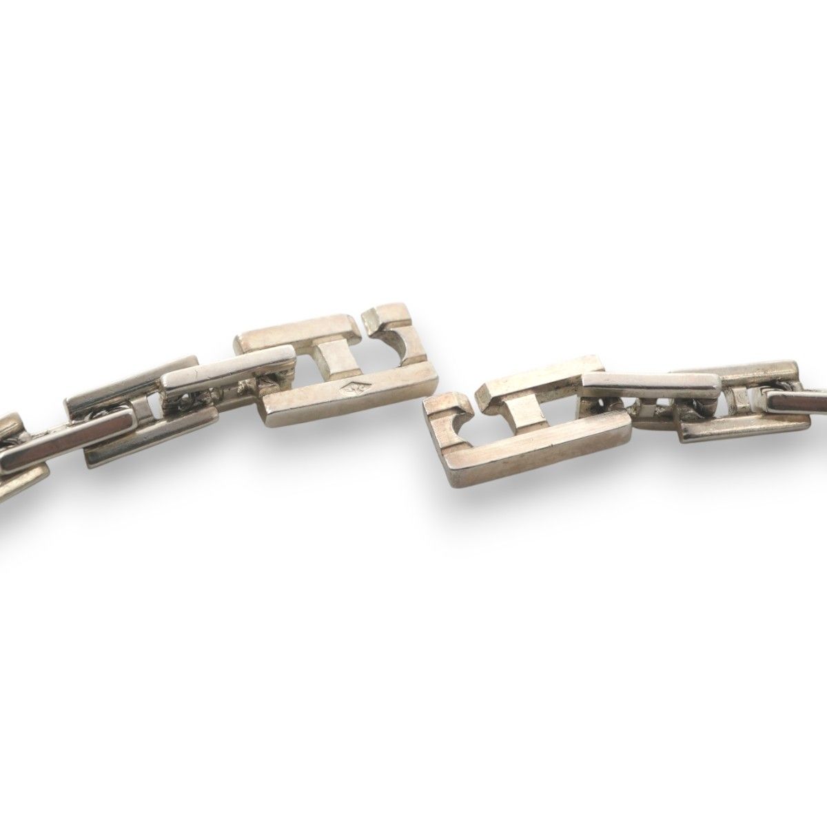 Hermes Hercules Bracelet Bangle Cuff 925 Sterling Silver — view 3