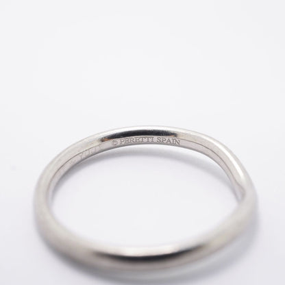 Tiffany & Co Ring Curved Band Platinum — view 5