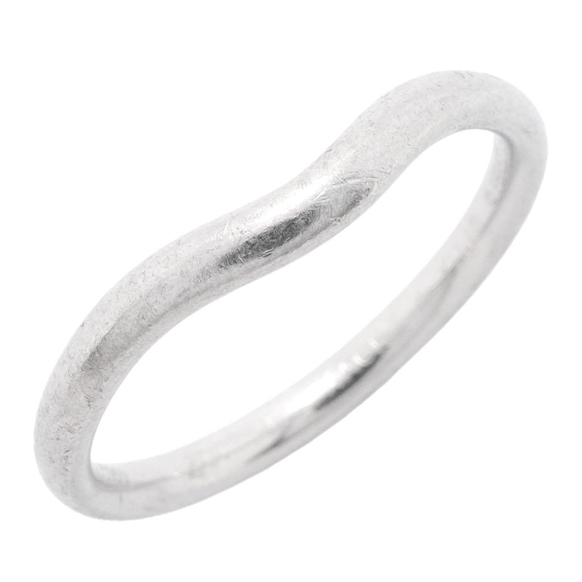 Tiffany & Co Ring Curved Band Platinum