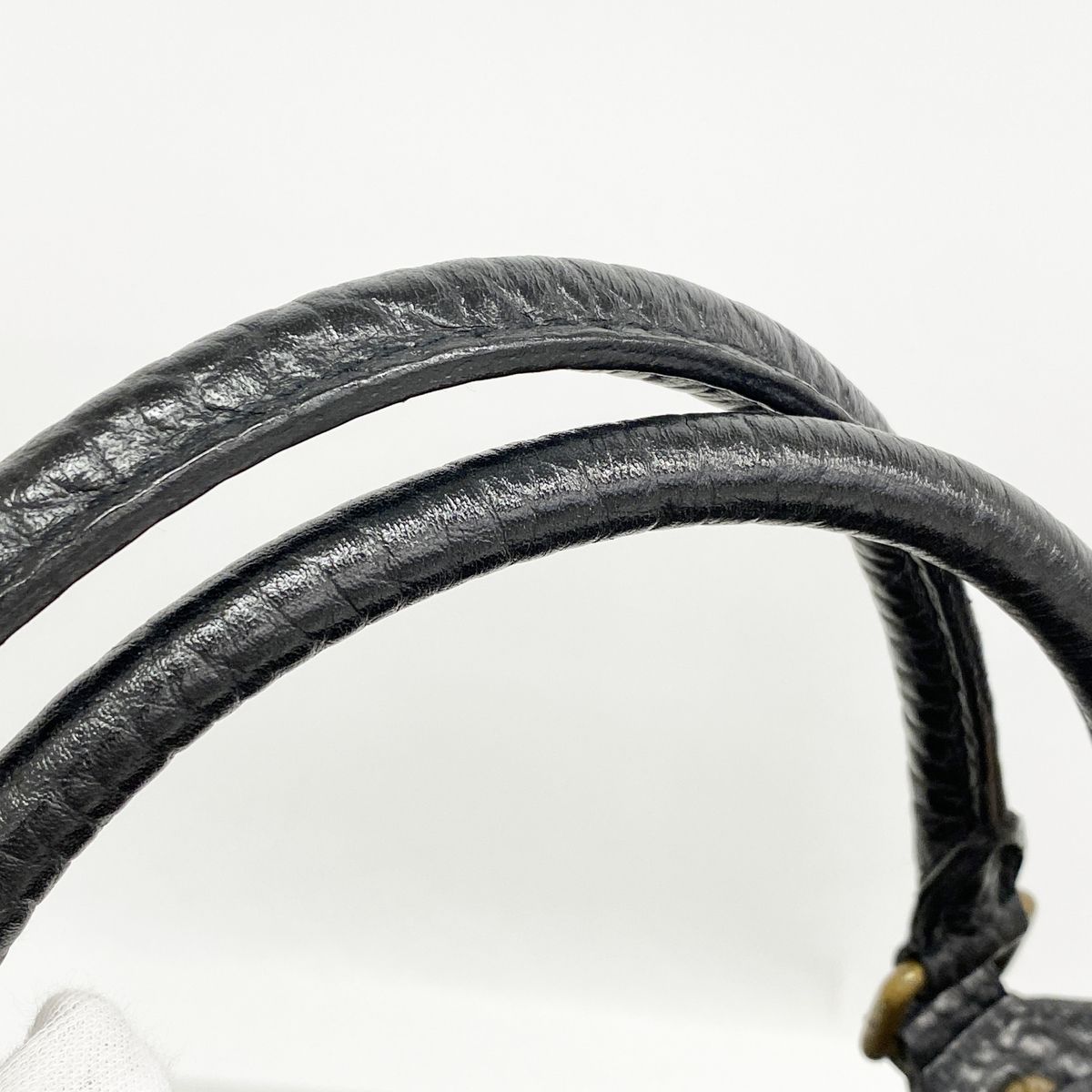 Louis Vuitton Tote Monogram Denim L Black — view 7