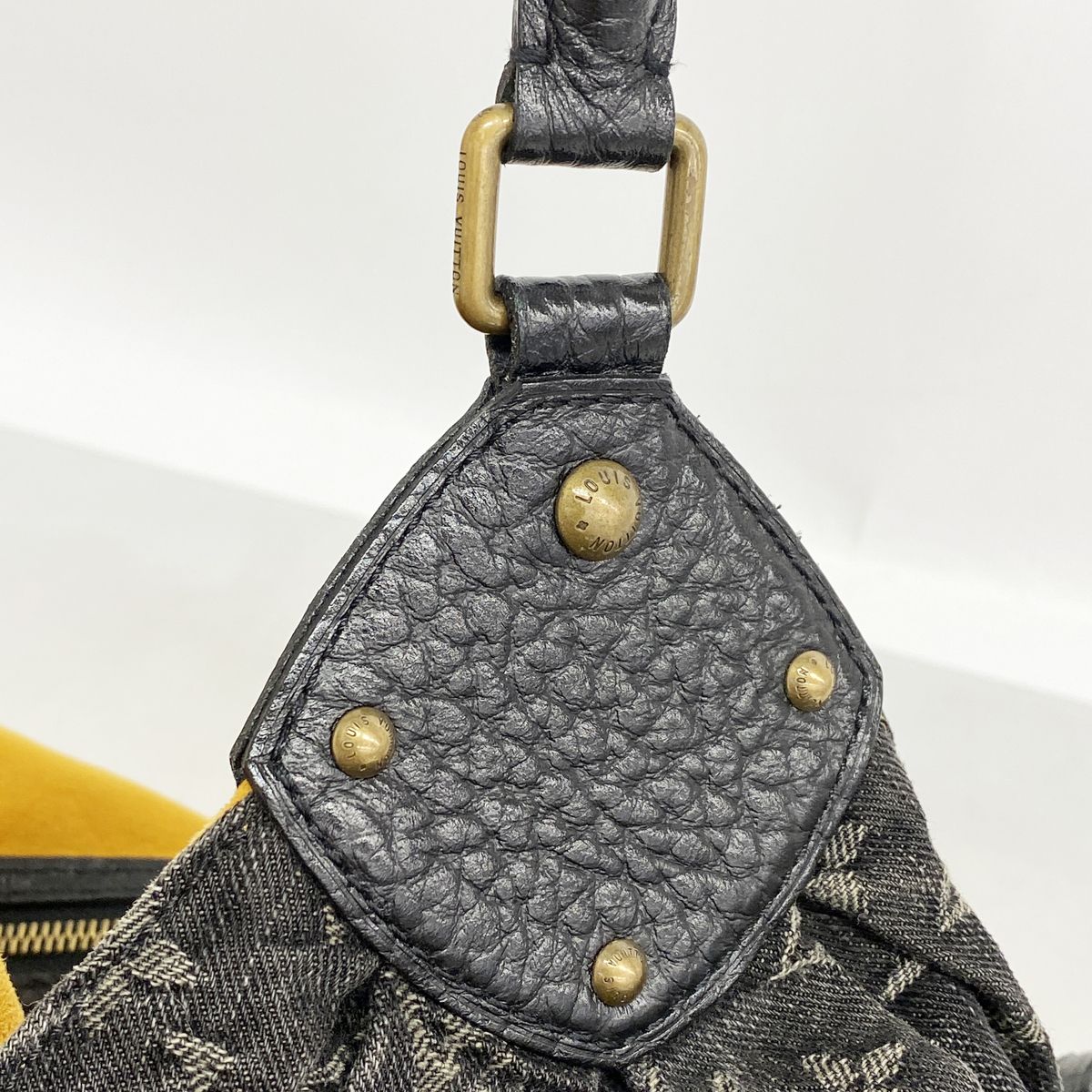 Louis Vuitton Tote Monogram Denim L Black — view 8