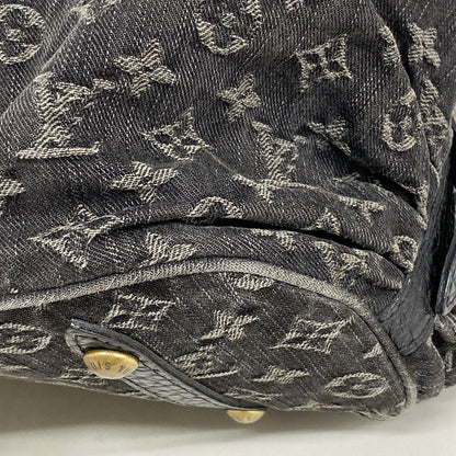 Louis Vuitton Tote Monogram Denim L Black — view 6