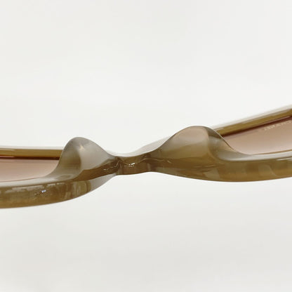 Chanel Sunglasses Acetate Brown Silver Eyewear — view 7