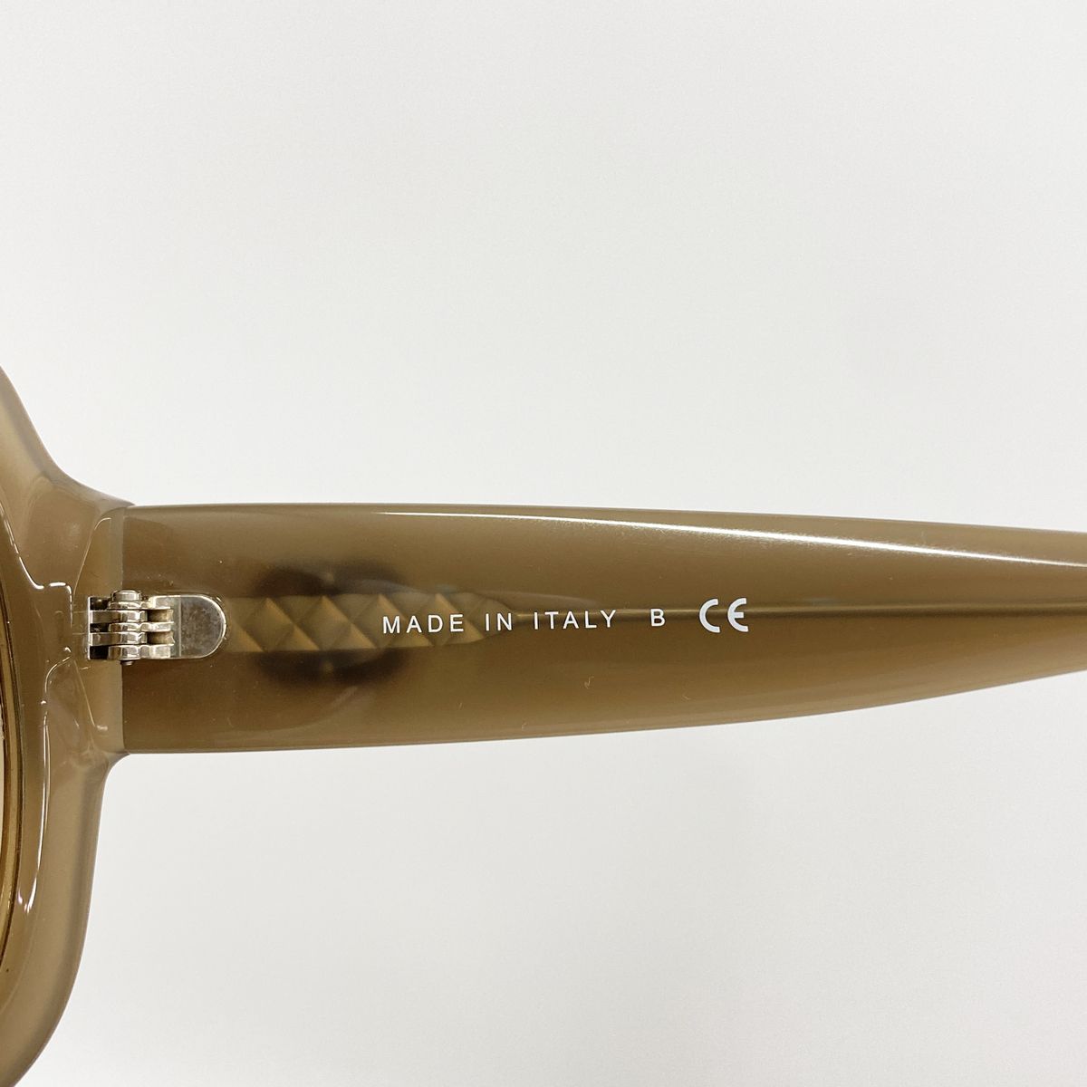 Chanel Sunglasses Acetate Brown Silver Eyewear — view 3
