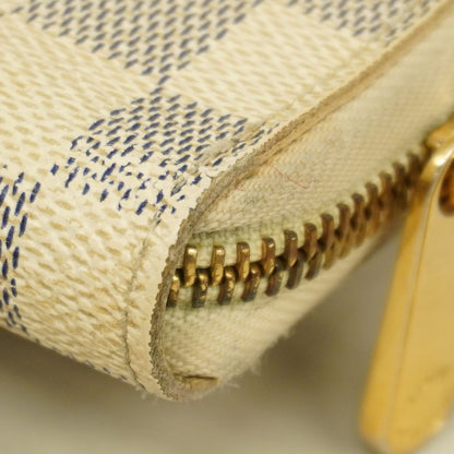Louis Vuitton Wallet Damier Azur Zippy Organizer White — view 5