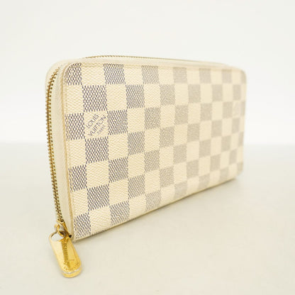 Louis Vuitton Wallet Damier Azur Zippy Organizer White — view 2