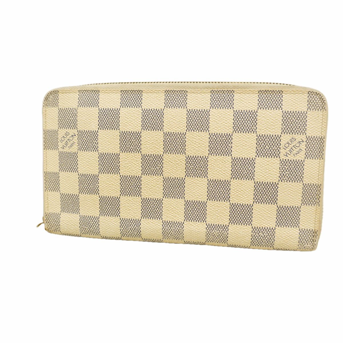 Louis Vuitton Wallet Damier Azur Zippy Organizer White