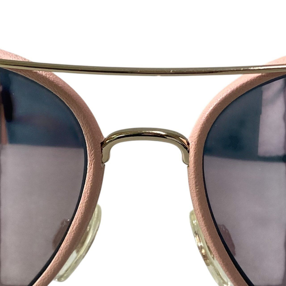 Chanel CC Logo Side Chain Pilot Sunglasses Eyewear — view 7