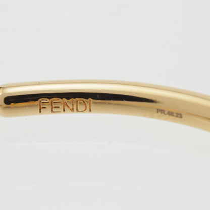 Fendi Filo Brass Twist Bangle Gold Bracelet — view 7