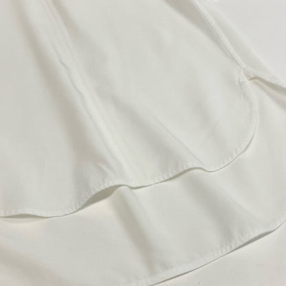 Celine Philo Phoebe Era Tunic Length Thick Blouse 5 Half Sleeve White 36 — view 5