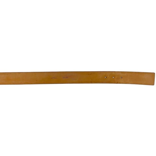 Loewe Belt Waist 87 Anagram Leather Camel Brown Vintage — view 5