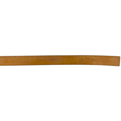 Loewe Belt Waist 87 Anagram Leather Camel Brown Vintage — view 5