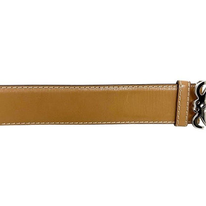 Loewe Belt Waist 87 Anagram Leather Camel Brown Vintage — view 7
