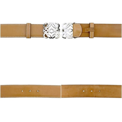Loewe Belt Waist 87 Anagram Leather Camel Brown Vintage — view 2