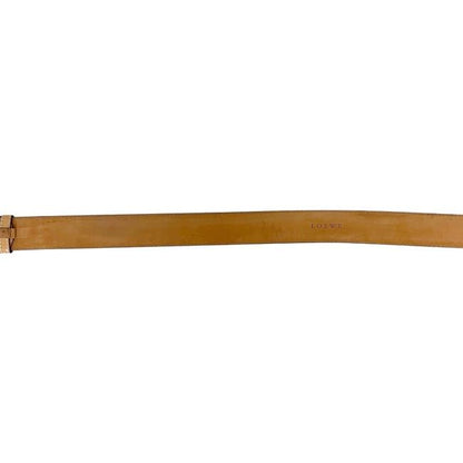 Loewe Belt Waist 87 Anagram Leather Camel Brown Vintage — view 6