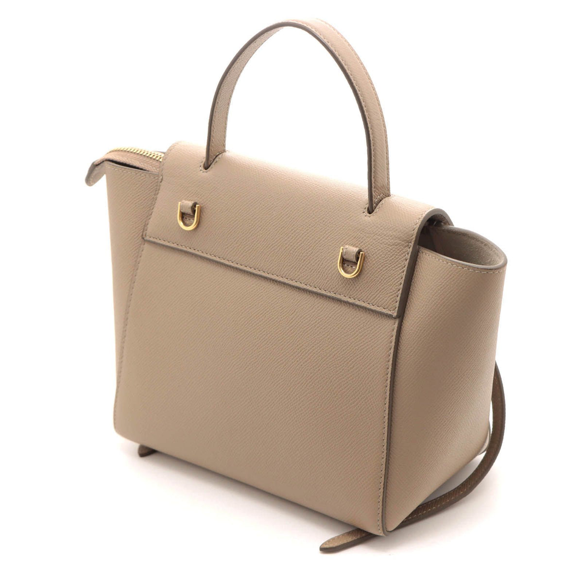 Celine Belt Bag Nano Beige Leather — view 2