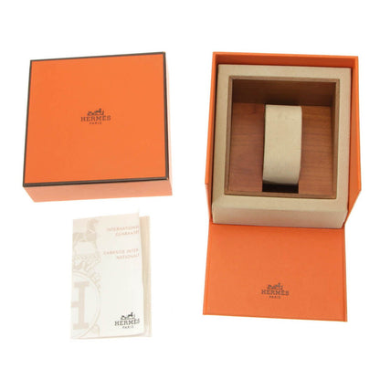 Hermes Clipper Watch Stainless Steel Gray Quartz — view 6