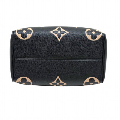 Louis Vuitton Speedy Bandouliere 25 Bicolor Monogram Empreinte Black Beige — view 4