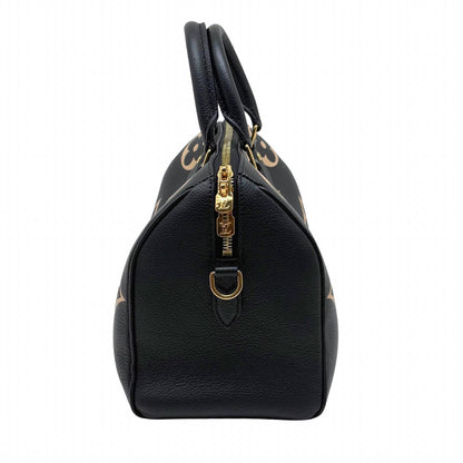 Louis Vuitton Speedy Bandouliere 25 Bicolor Monogram Empreinte Black Beige — view 2