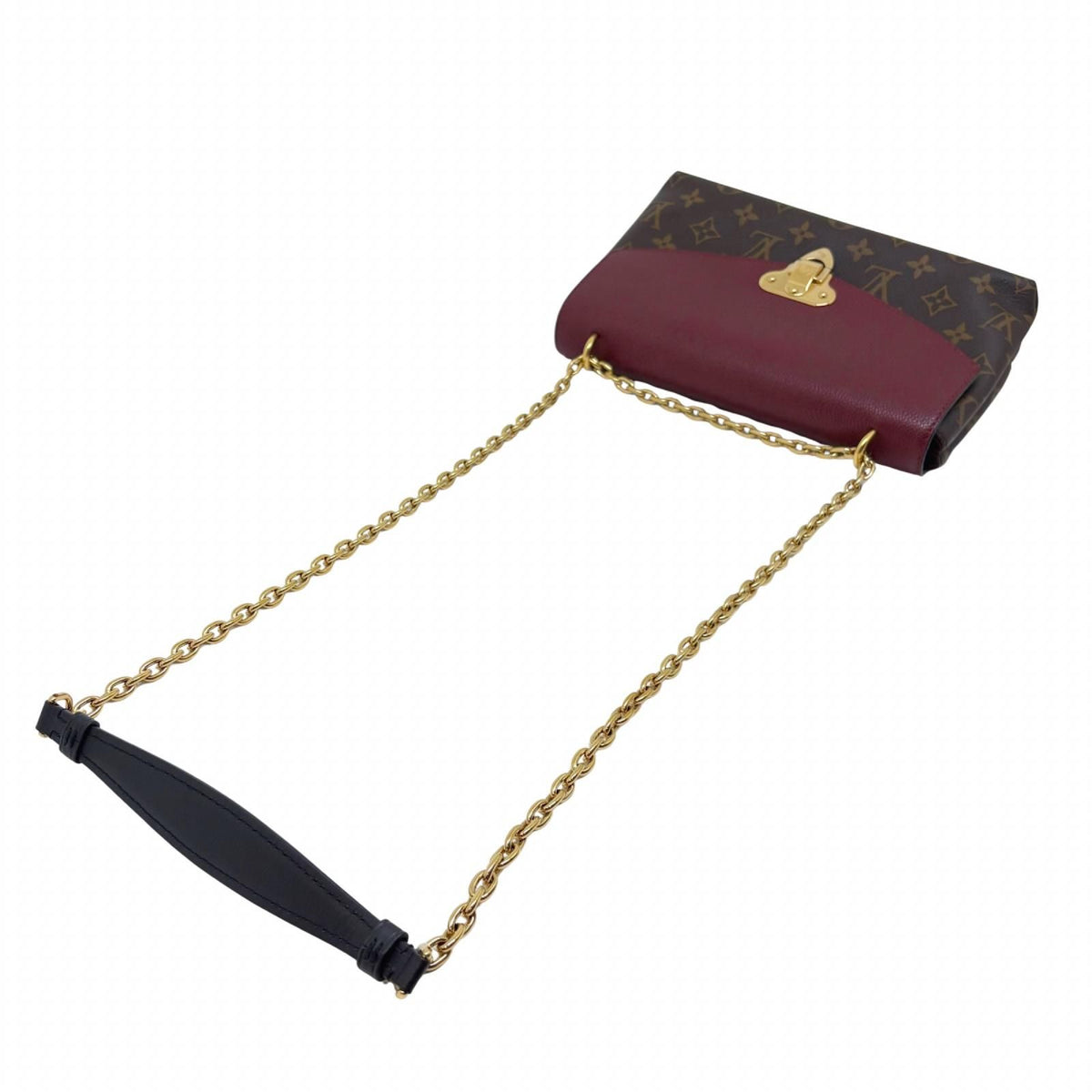 Louis Vuitton Saint Placide Monogram Bordeaux Shoulder Bag — view 5