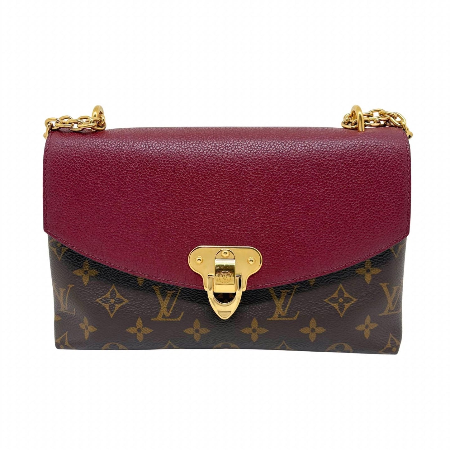 Louis Vuitton Saint Placide Monogram Bordeaux Shoulder Bag